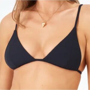 NWT!! Lspace Lindsey Top Black